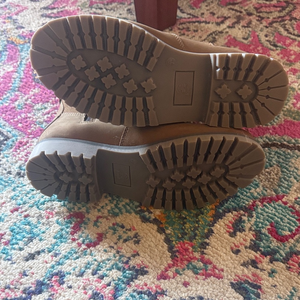 Kamik Tan Winter Combat Boots Lined - Picture 4 of 6